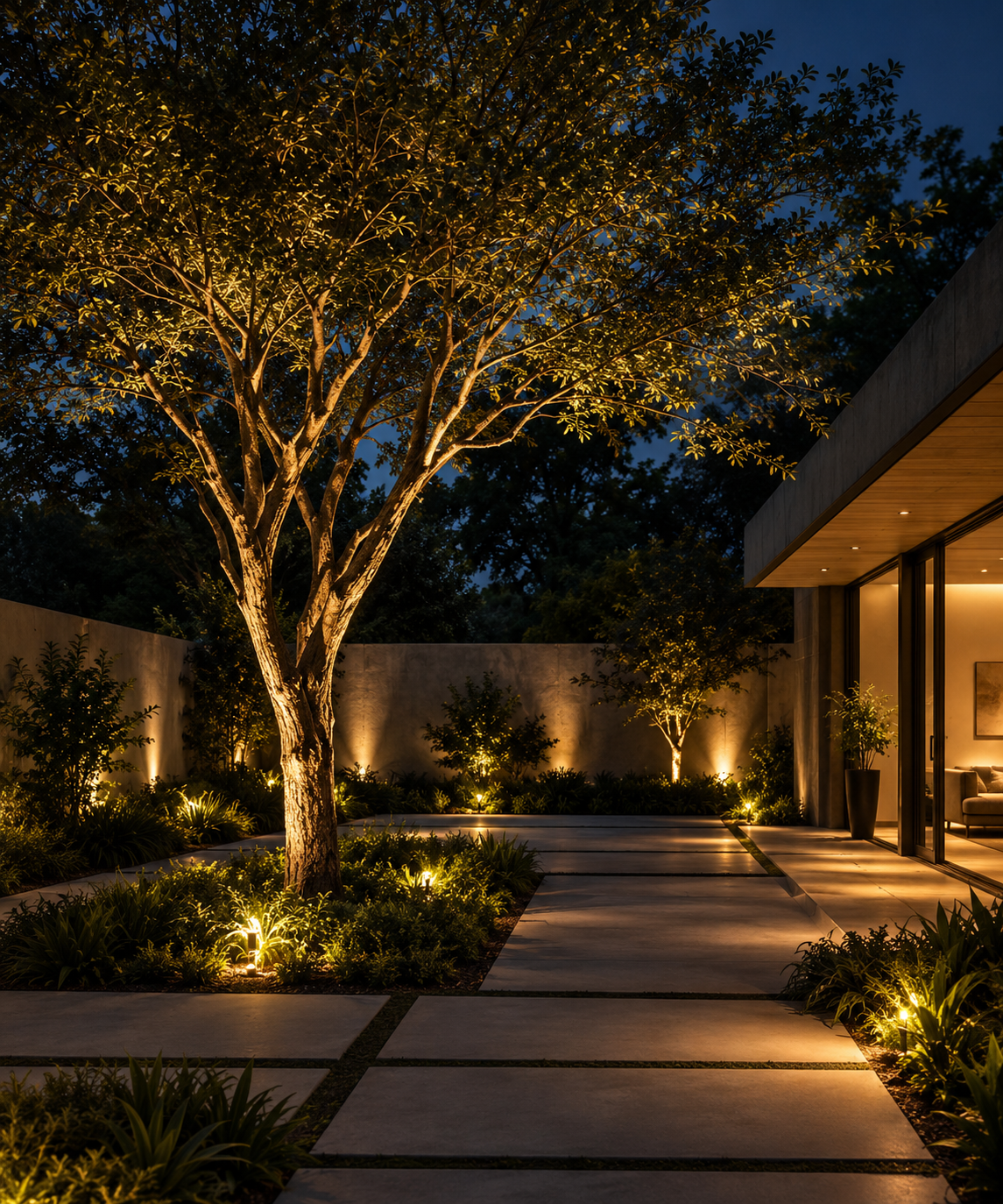 Landscape and garden